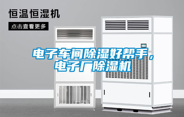 電子車間除濕好幫手，電子廠除濕機