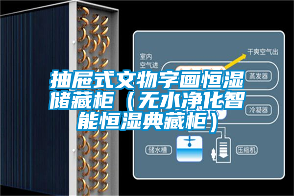 抽屜式文物字畫恒濕儲藏柜(無水凈化智能恒濕典藏柜)