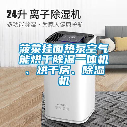 菠菜掛面熱泵空氣能烘干除濕一體機(jī)、烘干房、除濕機(jī)