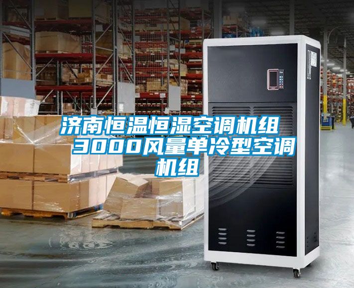 濟南恒溫恒濕空調機組 3000風量單冷型空調機組