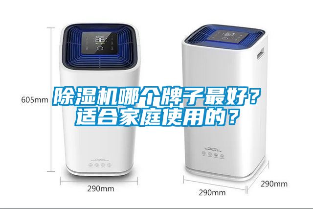 除濕機哪個牌子最好?適合家庭使用的?