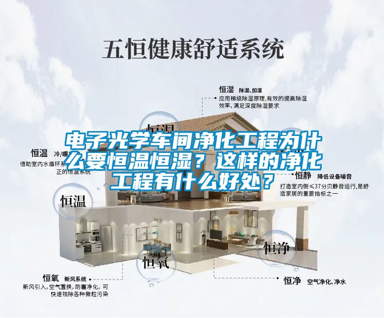 電子光學車間凈化工程為什么要恒溫恒濕?這樣的凈化工程有什么好處?