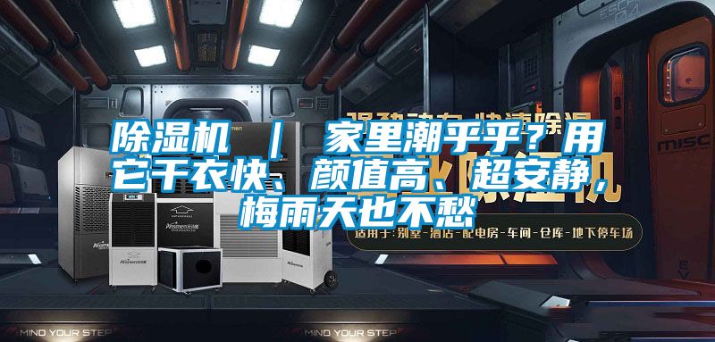 除濕機 | 家里潮乎乎?用它干衣快、顏值高、超安靜,梅雨天也不愁