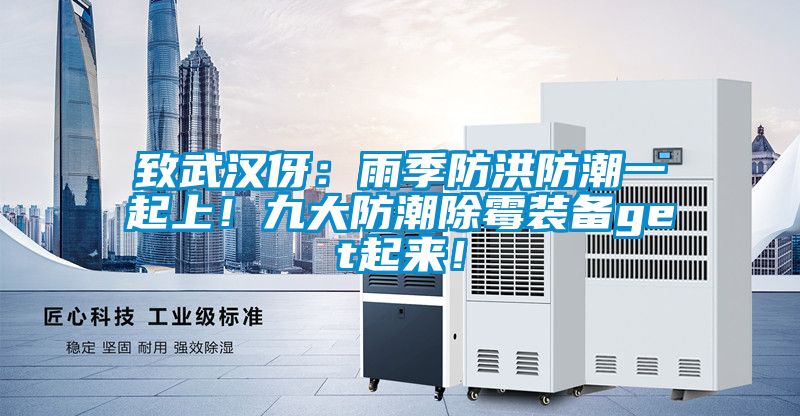 致武漢伢:雨季防洪防潮一起上!九大防潮除霉裝備get起來!