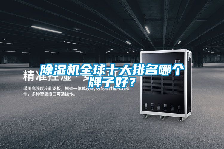 除濕機全球十大排名哪個牌子好?