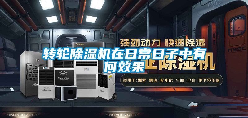 轉輪除濕機在日常日子中有何效果
