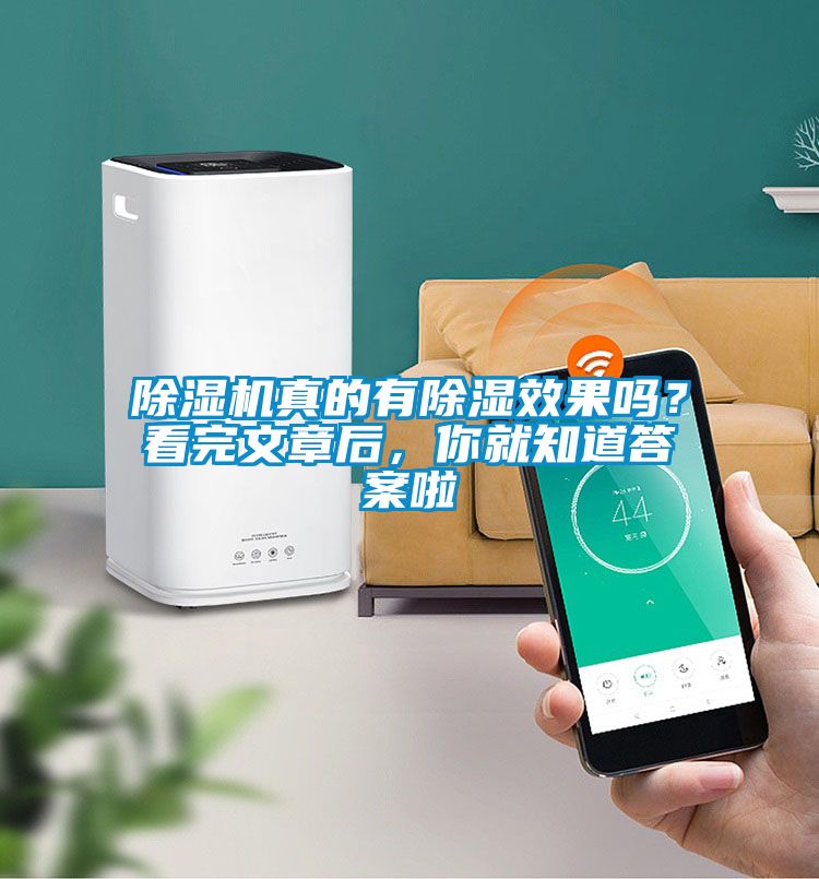 除濕機真的有除濕效果嗎?看完文章后,你就知道答案啦