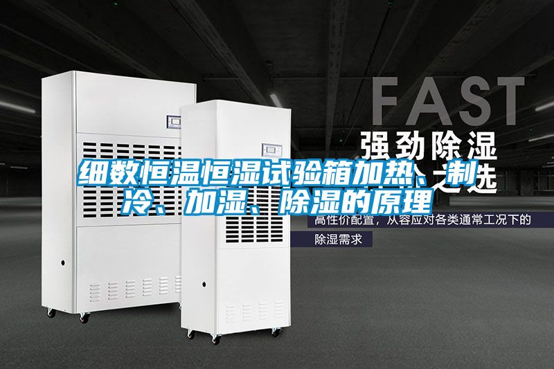 細數(shù)恒溫恒濕試驗箱加熱、制冷、加濕、除濕的原理