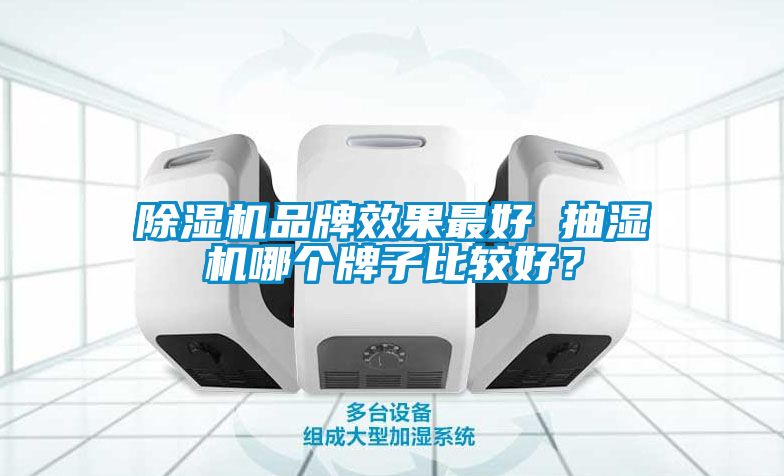 除濕機品牌效果最好 抽濕機哪個牌子比較好？