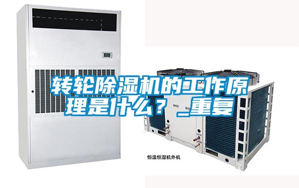 轉輪除濕機的工作原理是什么？_重復