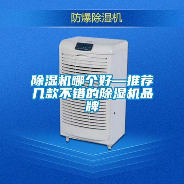 除濕機(jī)哪個(gè)好—推薦幾款不錯(cuò)的除濕機(jī)品牌
