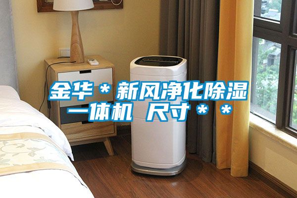 金華*新風凈化除濕一體機 尺寸**