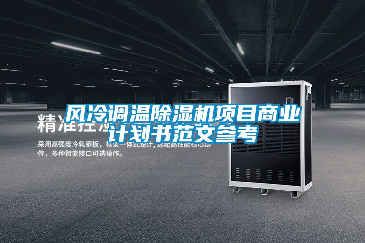 風(fēng)冷調(diào)溫除濕機(jī)項目商業(yè)計劃書范文參考