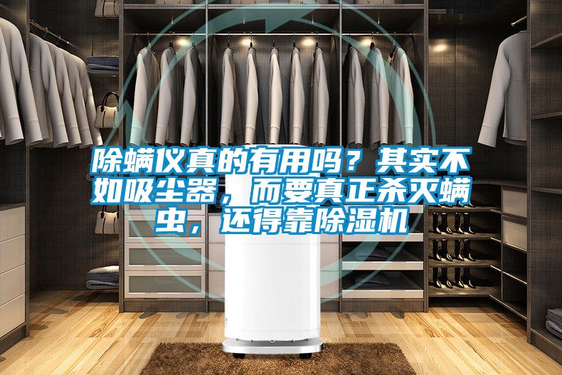 除螨儀真的有用嗎?其實不如吸塵器,而要真正殺滅螨蟲,還得靠除濕機