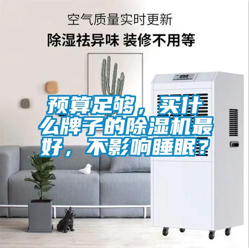 預算足夠,買什么牌子的除濕機最好,不影響睡眠?