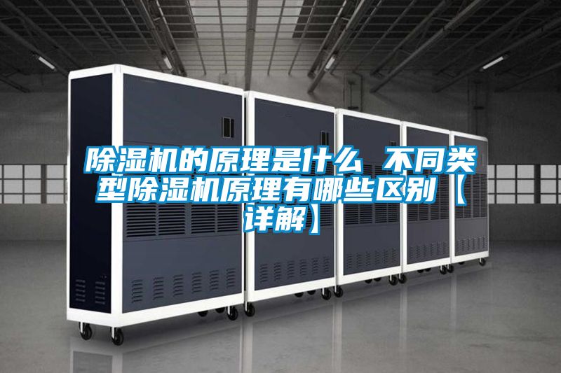 除濕機(jī)的原理是什么 不同類型除濕機(jī)原理有哪些區(qū)別【詳解】