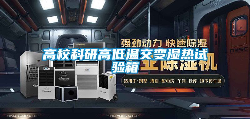 高校科研高低溫交變濕熱試驗箱